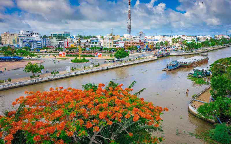 Thời tiết Hậu Giang có sự khác biệt ở các khu vực
