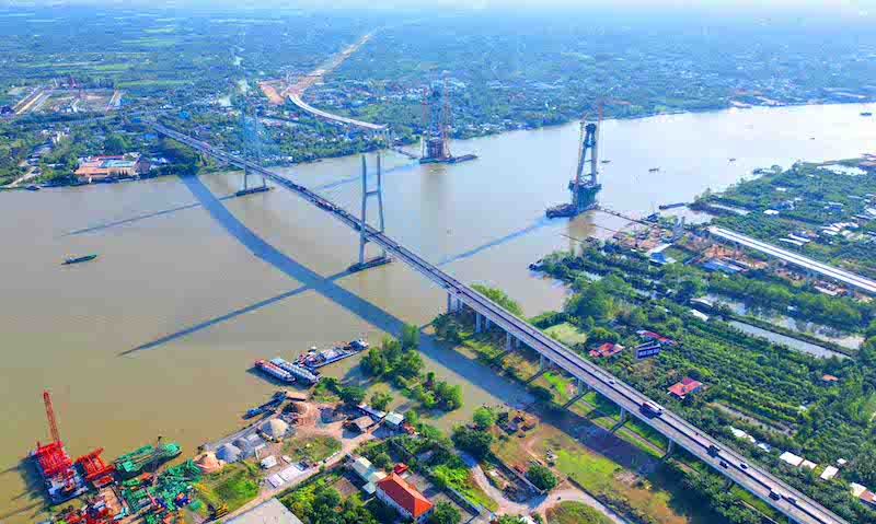 Hệ thống giao thông của Vĩnh Long rất đa dạng